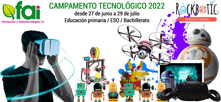 Campamento tecnológico verano 2022 en Salamanca